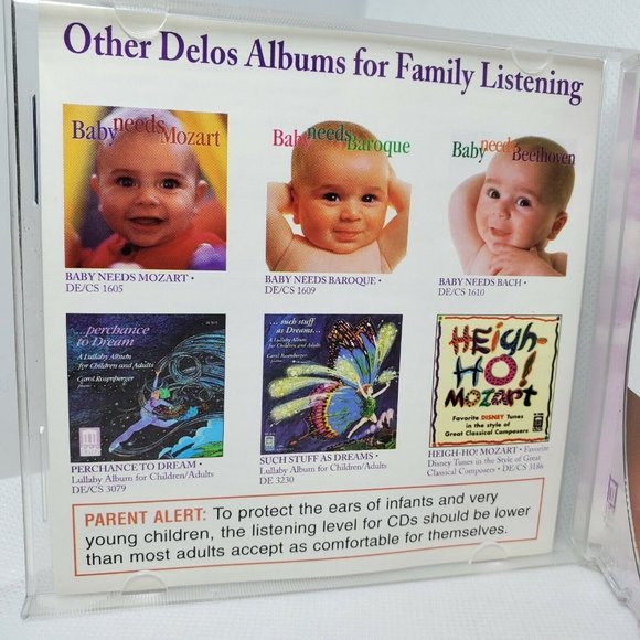 Baby Needs Bach Classical Music For Baby CD No Scratches Clean - Picture 8 of 8